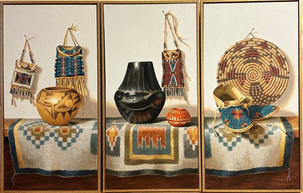 A Harmony of Traditions |Oil | 56" x 36"