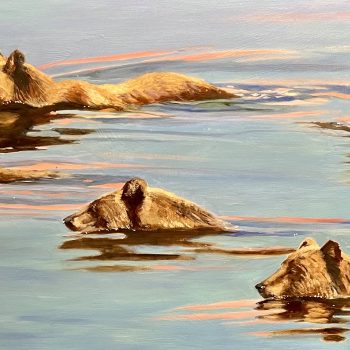 Party Of Five | Oil | 24" x 48"