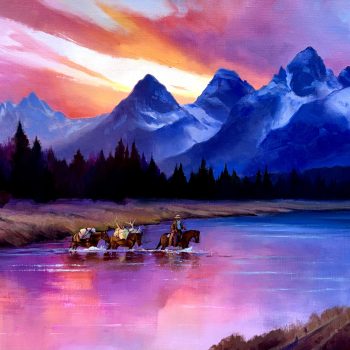 A Chill Rolling In | Oil | 18" x 24"