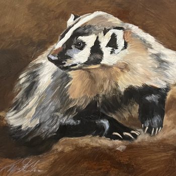 Tough Guy | Oil | 8" x 8"