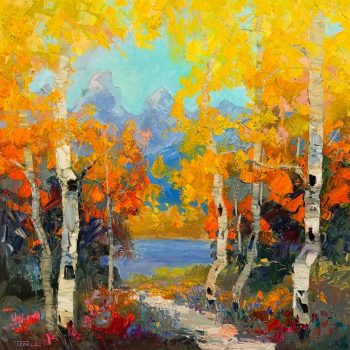 Heaven on Earth | Oil | 36" x 36"