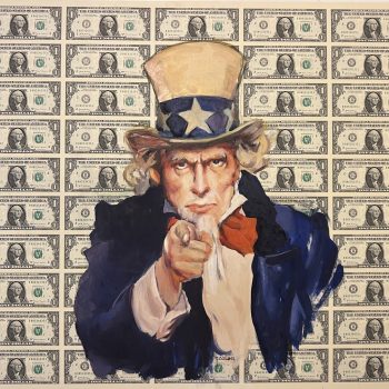 The Cost of Freedom | Oil | 28" x 32"