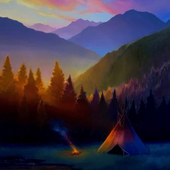 As Dawn Breaks | Oil | 48" x 36"