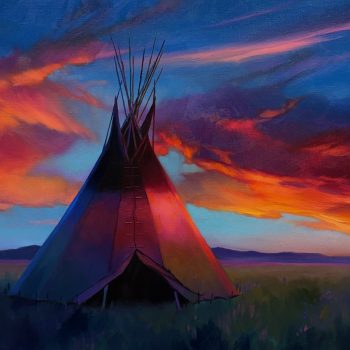 Dance Above the Prairie | Oil | 20" x 30"