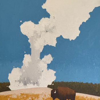 Front Row | Oil | 20" x 16"