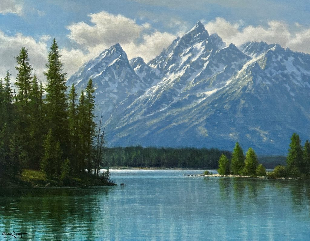 Morning Light at Colter Bay | Oil | 22" x 28"