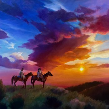 Peaceful Skies | Oil | 40" x 50"