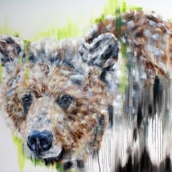 Summer Bliss | Oil & Gold Leaf | 48" x 60"