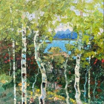 Where Peace and Hope Flow | Oil | 48" x 36"