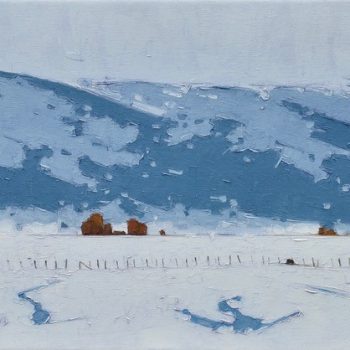 Winter Long | Oil | 12" x 36"