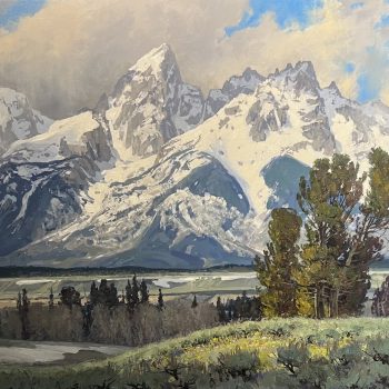 Winter's Retreat | Oil | 30" x 40"