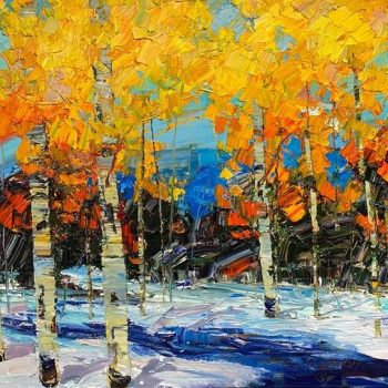 Winter's Work of Art | Oil | 24" x 36"