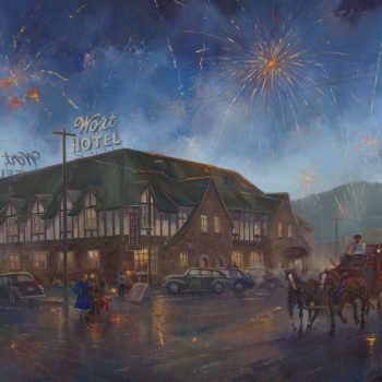 Independence Day 1952 | Oil | 36" x 48"