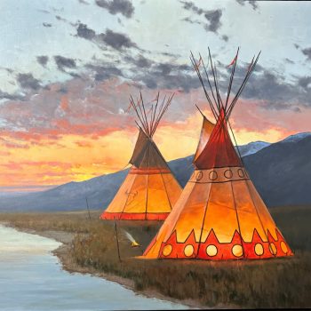 Spring Sunrise | Oil | 48" x 60"